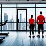 Home 12 피트니스 경영사 시험 예상 문제 - Market Research & Analysis**
"A diverse group of people in modest athletic wear, observing a modern...