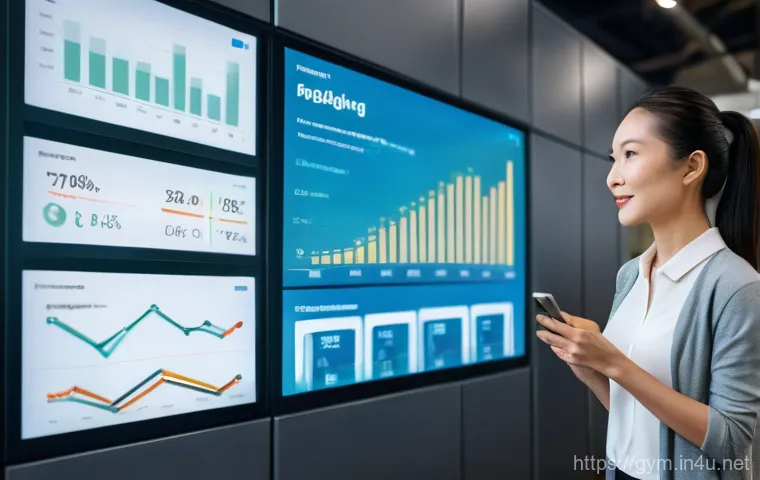 피트니스 경영사 실기 시험 준비법 - A professional East Asian woman in her late 30s, dressed in a sleek business casual outfit, stands c...