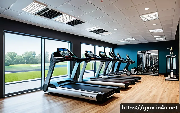 피트니스 경영사로서 클라이언트 관리법 - A modern fitness center interior showcasing a clean, well-lit workout space with state-of-the-art ex...
